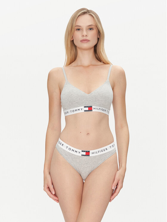 Tommy Hilfiger Tommy Hilfiger Klasické kalhotky UW0UW06038 Šedá