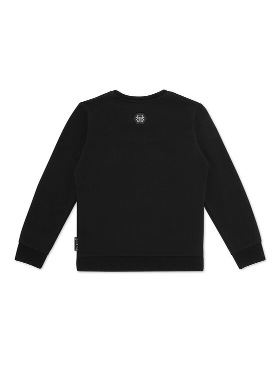 PHILIPP PLEIN PHILIPP PLEIN Bluza 19657 Czarny Regular Fit