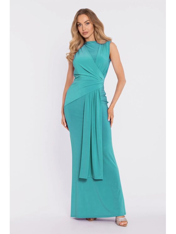 Made of Emotion Made of Emotion Abito da cocktail M913 Turchese Slim Fit