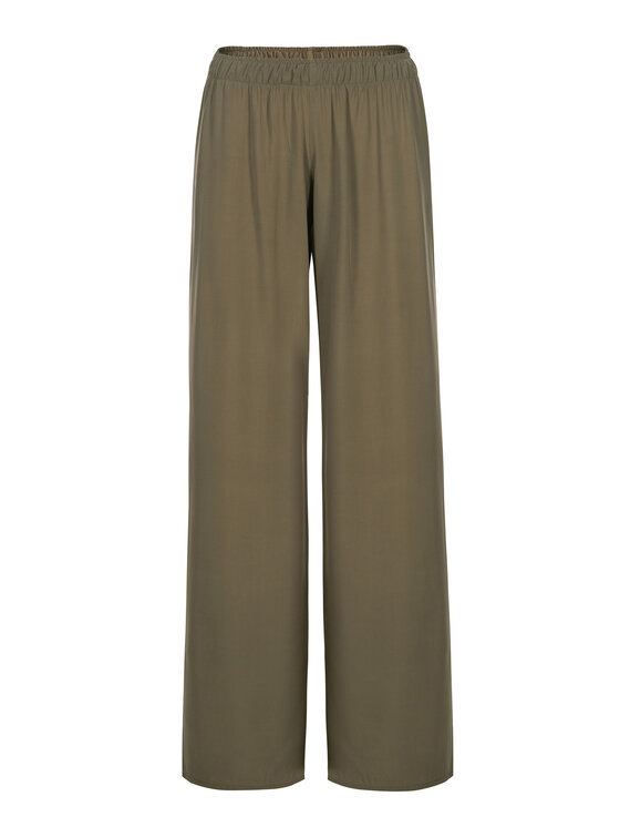 Miss Lou Miss Lou Pantaloni di tessuto O-CE2-K Cachi
