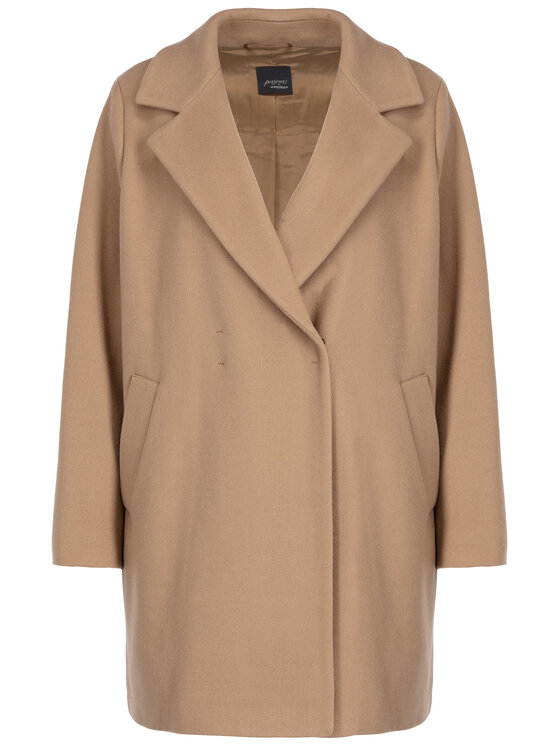 Persona by Marina Rinaldi Persona by Marina Rinaldi Cappotto di lana 1903039 Marrone Regular Fit