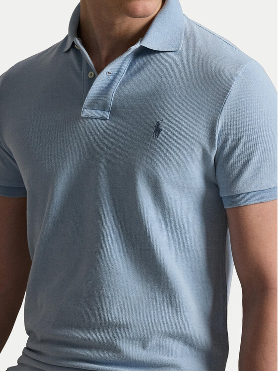 Polo Ralph Lauren Polo Ralph Lauren Polo 710970582001 Ανοιχτό μπλε Custom Slim Fit