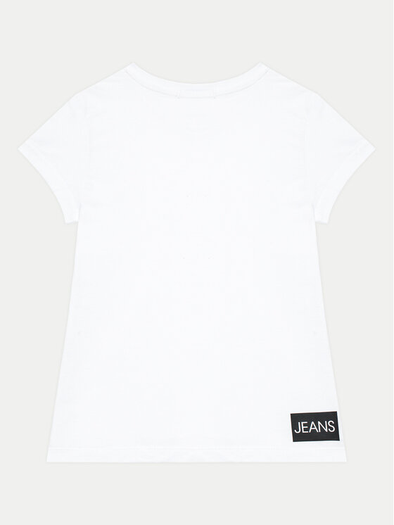 Calvin Klein Jeans Calvin Klein Jeans Póló IG0IG00380 Fehér Regular Fit
