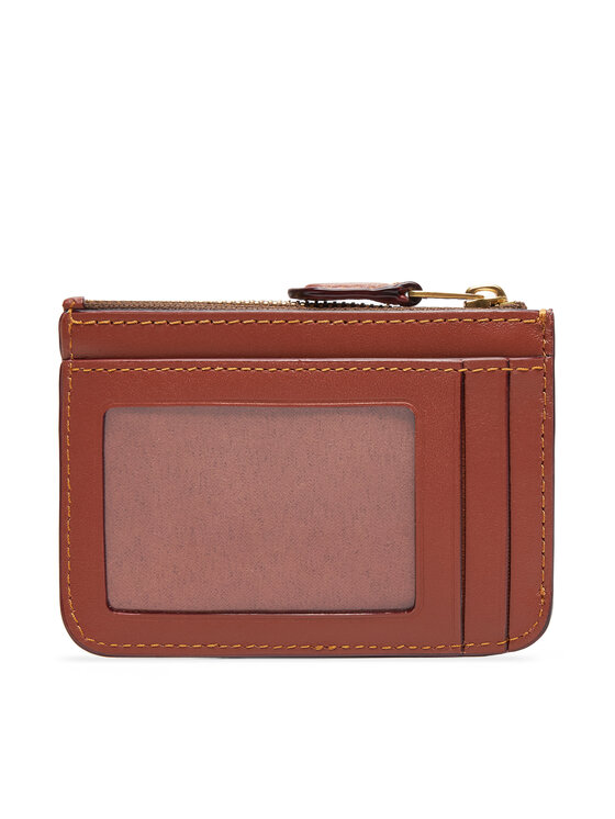 Coach Coach Калъф за кредитни карти CI185 B4XHG Кафяв