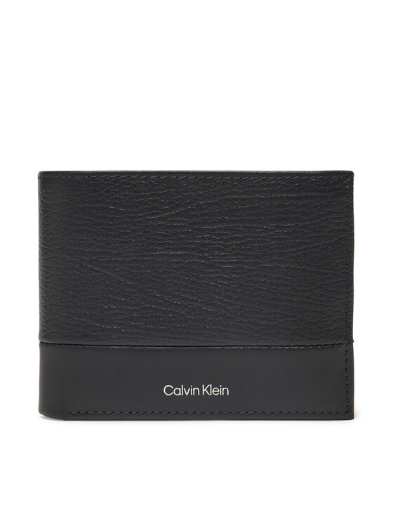 Portfel męski Calvin Klein, Czarny, Subtle Mix Trifold 10Cc W/Coin K50K512847
