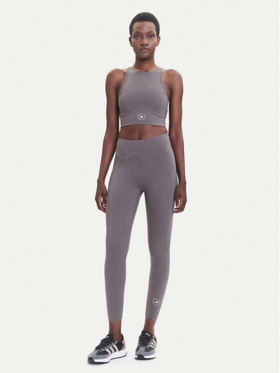 adidas by Stella McCartney adidas by Stella McCartney Legginsy Training JM1400 Szary Slim Fit
