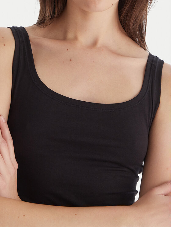 Hunkemöller Hunkemöller Top Singlet 302809 Černá Slim Fit