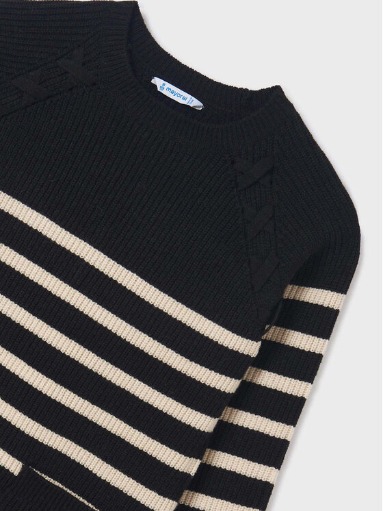 Mayoral Mayoral Повсякденна сукня 7.959 Чорний Regular Fit