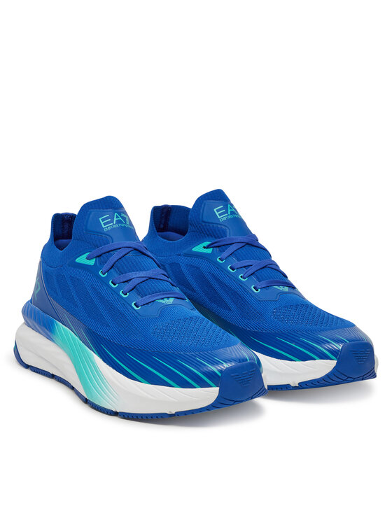 EA7 Emporio Armani EA7 Emporio Armani Sneakersy X8X176 XK377 U476 Modrá