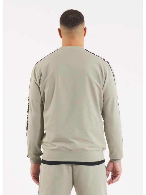 PITBULL PITBULL Bluza TAPE NUGGET Zielony Regular Fit