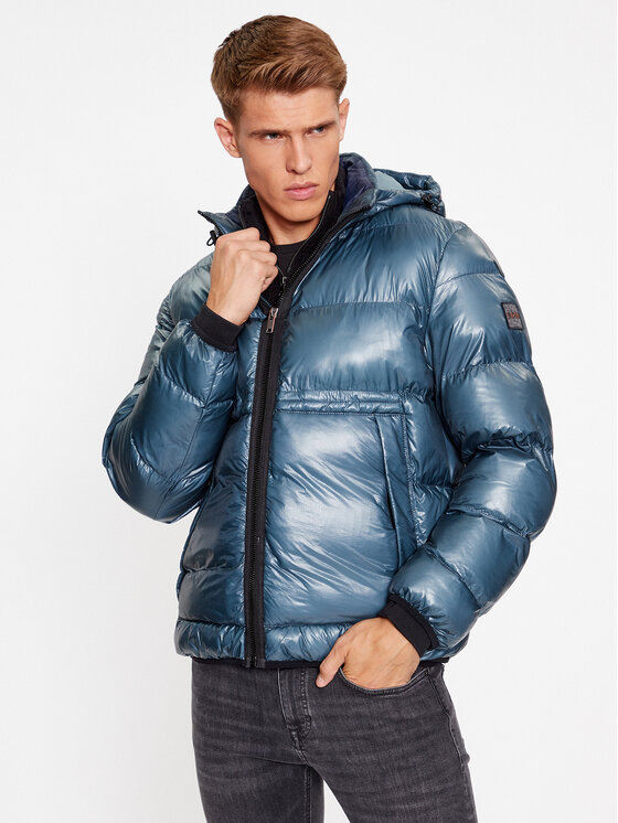 BOSS BOSS Giubbotto invernale Okobra 50498234 Verde Regular Fit