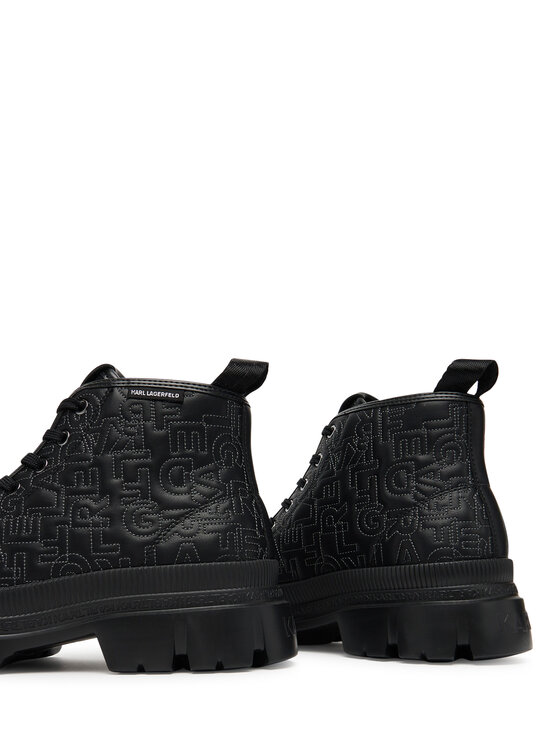 KARL LAGERFELD KARL LAGERFELD Schnürschuhe KL25231 Schwarz