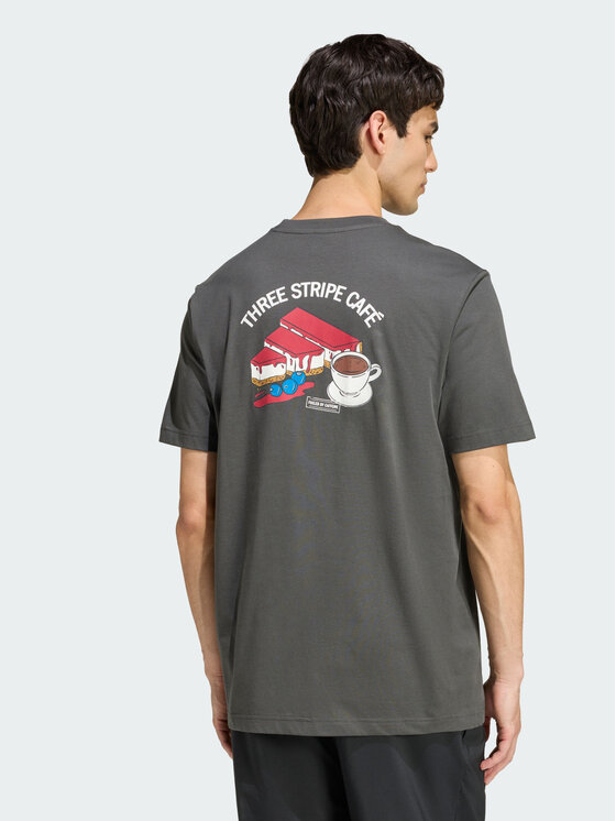 adidas adidas T-Shirt 158894 Szary Regular Fit
