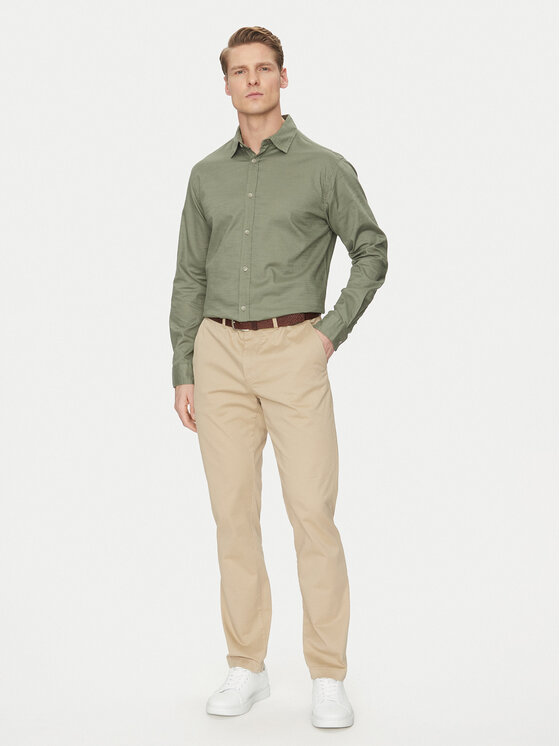 Jack&Jones Jack&Jones Košeľa Pierre 12270085 Zelená Relaxed Fit