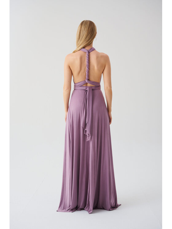 ROSE AVENUE ROSE AVENUE Sukienka wieczorowa MULTIWAY Fioletowy jasny Regular Fit