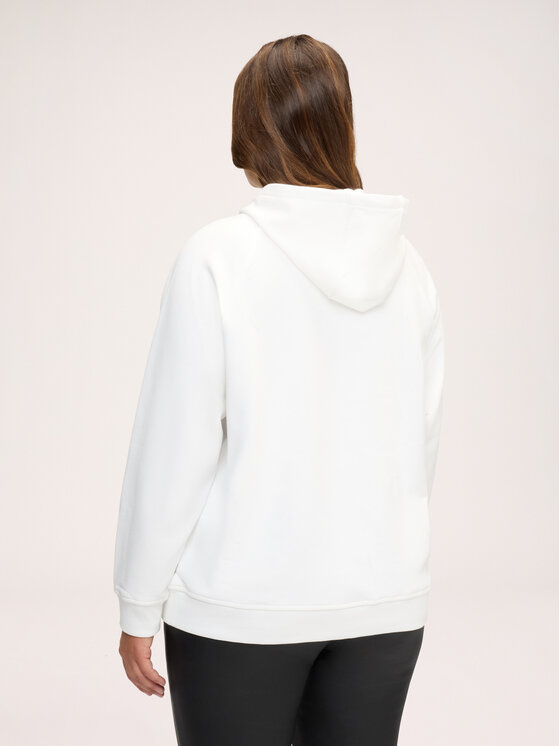 Fiorella Rubino Fiorella Rubino Felpa G80WL009620N011 Bianco Over Fit