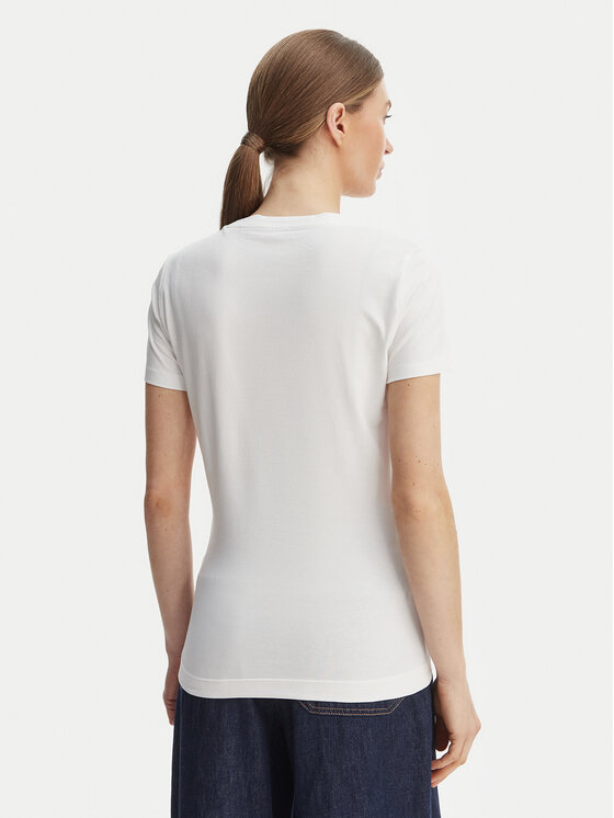 Guess Guess Футболка W6GI12 K3027 Білий Regular Fit