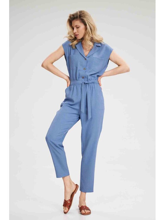 FIGL FIGL Ολόσωμη φόρμα M695 Μπλε Regular Fit