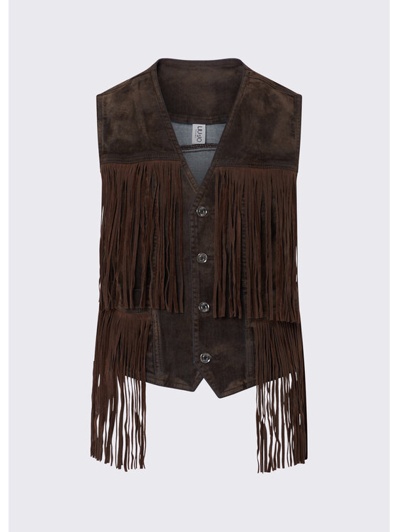 Liu Jo Liu Jo Gilet UF6228D036379106 Azzurro chiaro Regular Fit