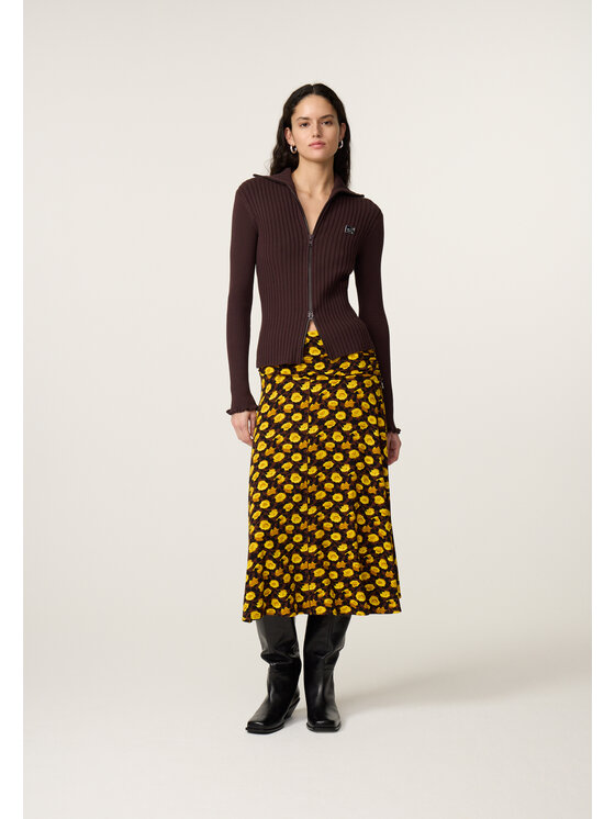 Fabienne Chapot Fabienne Chapot Spódnica maxi 6906-1885-173 Żółty Regular Fit