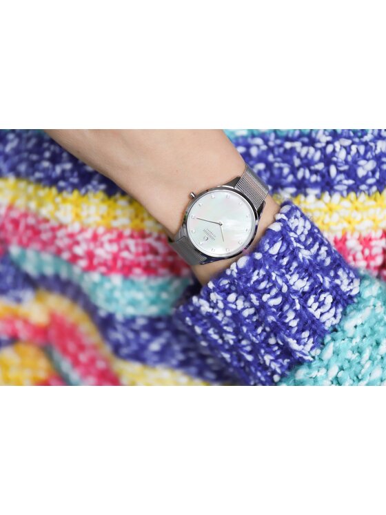 Obaku Obaku Zegarek V217LXCWMC Srebrny