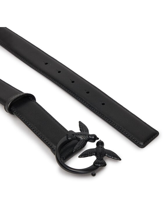 PINKO Pinko Dámsky opasok Love Berry H3 Belt. PE 24 PLT01 100125 A1K2 Čierna
