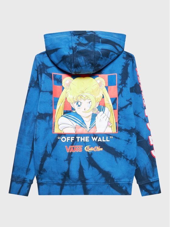 Vans Vans Jopa SAILOR MOON Fleece Tie Dye VN0000AT Modra Regular Fit
