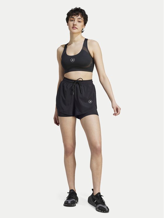 adidas by Stella McCartney adidas by Stella McCartney Sportske kratke hlače Stella McCartney TruePurpose 2-in-1 IB6824 Crna Regular Fit