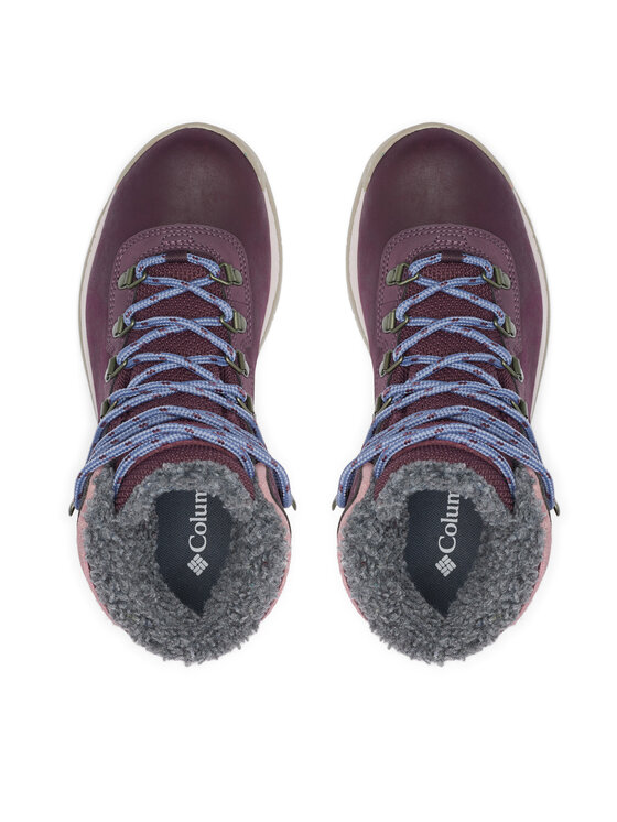 Columbia Columbia Trekkingschuhe Newton Ridge Wp Omni-Heat II 2100221 Dunkelrot
