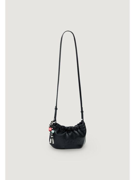 Desigual Desigual Τσάντα MONE_HALF LOGO WAVERLY PH Μαύρο