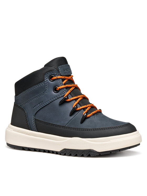 Geox Geox Kotníková obuv J Bunshee B Abx J56FMA 0ME32 C4008 S Tmavomodrá