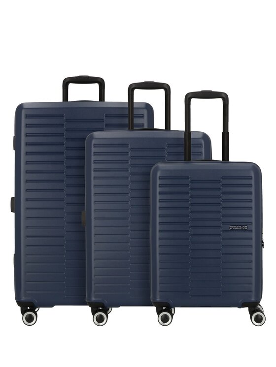 American Tourister American Tourister Komplet walizek 318082 Błękitny