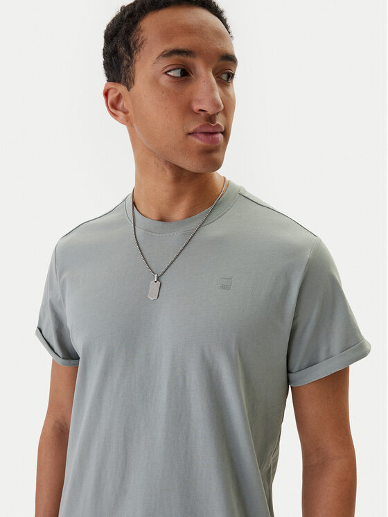 G-Star Raw G-Star Raw T-Shirt Lash D16396-B353 Zielony Regular Fit