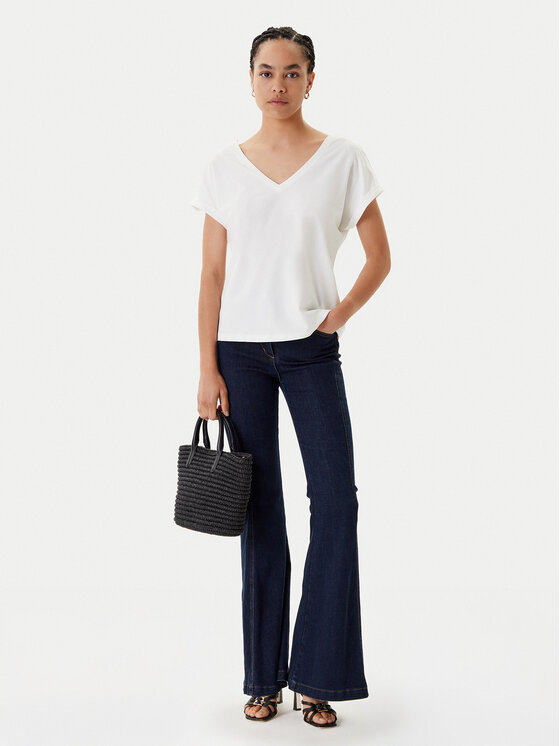 Morgan Morgan Bluse 251-DORINA Weiß Regular Fit