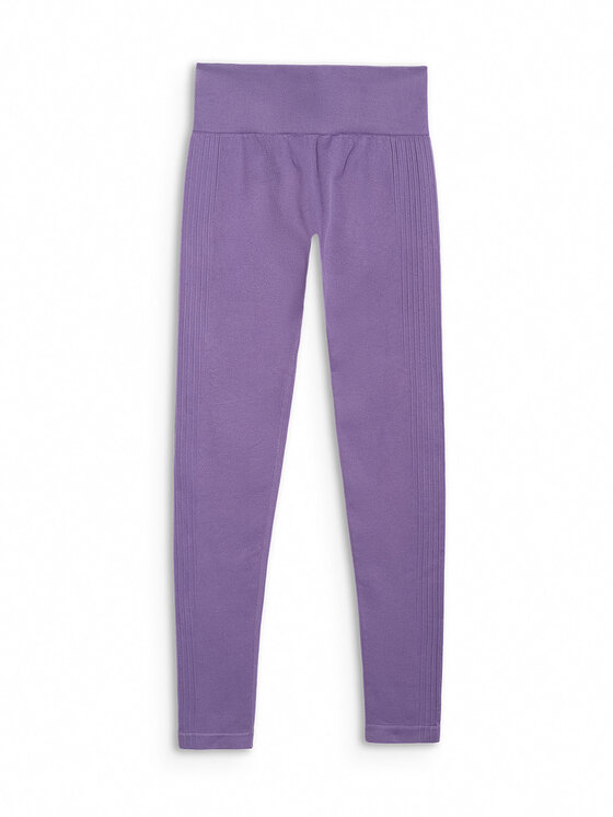 4F 4F Legginsy MULTI ACTIVE Różowy ciemny Slim Fit