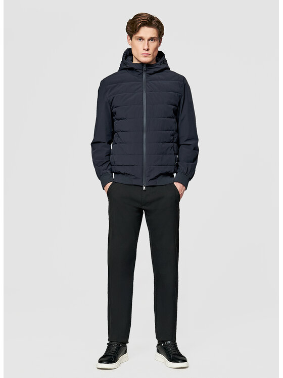 Pako Lorente Pako Lorente Kurtka przejściowa P26SF-5X-003 Granatowy Classic Fit