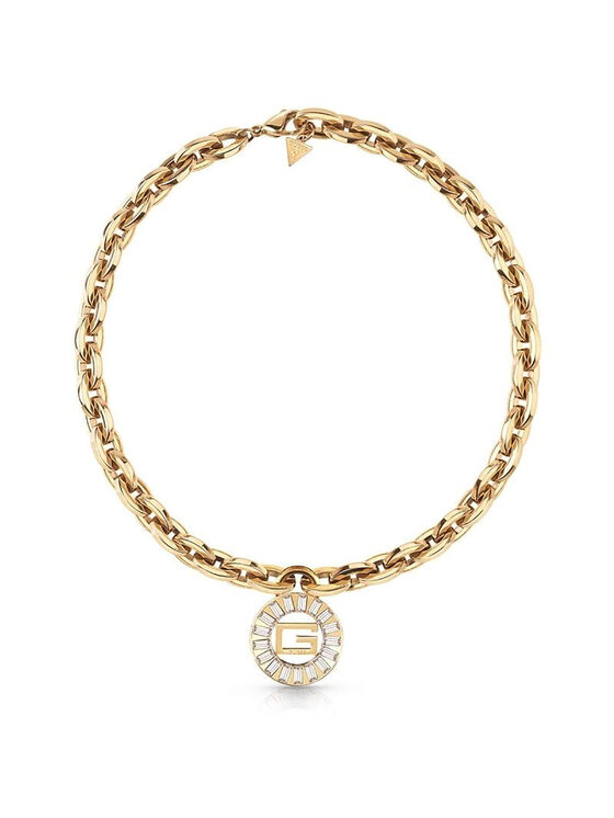 Guess Guess Naszyjnik JUBN03009JWYGT/U Złoty