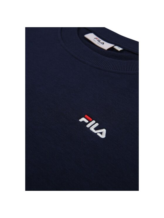 Fila Fila Mikina Regular Crew Sweat Tmavomodrá Regular Fit