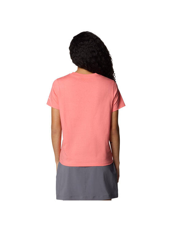 Columbia Columbia T-Shirt Columbia Rolling Bend Graphic SS Tee Różowy Regular Fit