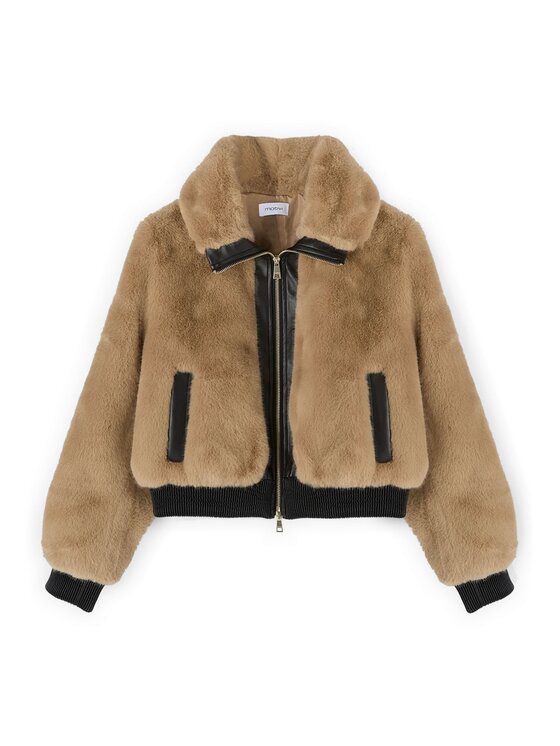 Motivi Motivi Pelliccia 8052W000063N018 Écru Regular Fit