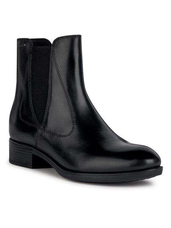 Geox Geox Klassische Stiefeletten D Felicity Np Abx D36BLC 00043 C9999 Schwarz