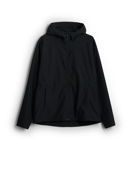 4F 4F Kurtka przejściowa URBAN COMMUTER Czarny Regular Fit