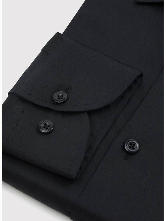 Pako Lorente Pako Lorente Koszula P000B-1X-002 Czarny Slim Fit