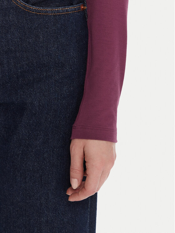 United Colors Of Benetton United Colors Of Benetton Гольф 3Z12D2010 Фіолетовий Slim Fit