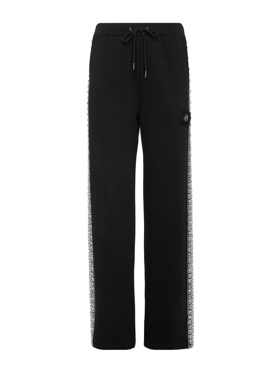 PHILIPP PLEIN PHILIPP PLEIN Spodnie dresowe 26337 Czarny Jogger Fit