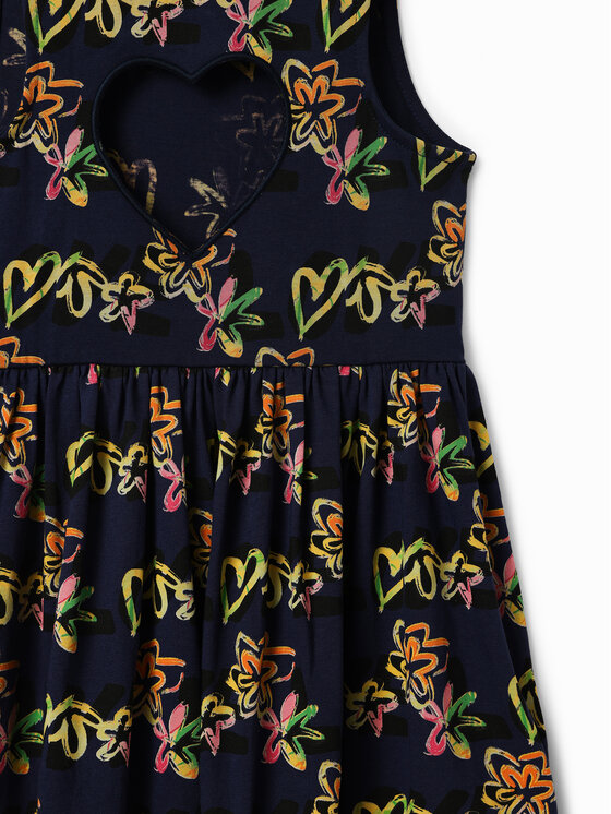 Desigual Desigual Hétköznapi ruha 23SGVK11 Sötétkék Regular Fit