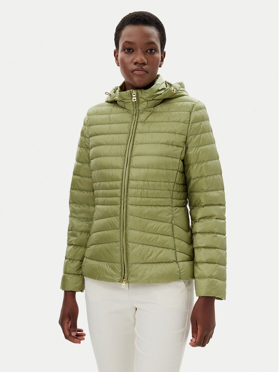 Geox Geox Pehelykabát Jaysen W5525B T3146 F3275 Zöld Regular Fit