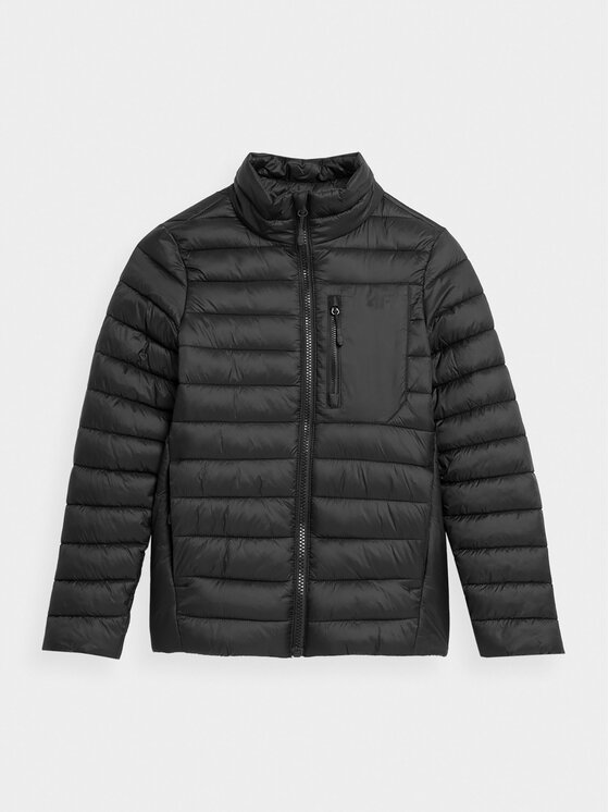 4F 4F Μπουφάν χειμωνιάτικο 4FJAW23TDJAM220 Μαύρο Regular Fit