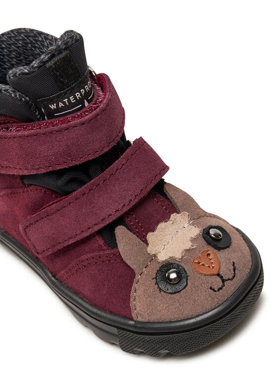 Mrugała Mrugała Schnürschuhe Andy 6180/4-55 Dunkelrot
