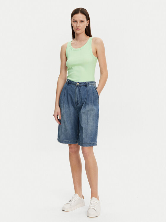 Marc O'Polo Denim Marc O'Polo Denim Topiņš 500 0005 982 Zaļš Slim Fit